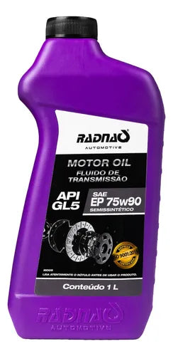 Óleo de Transmissão Motor Oil 75W90 API GL-5 EP